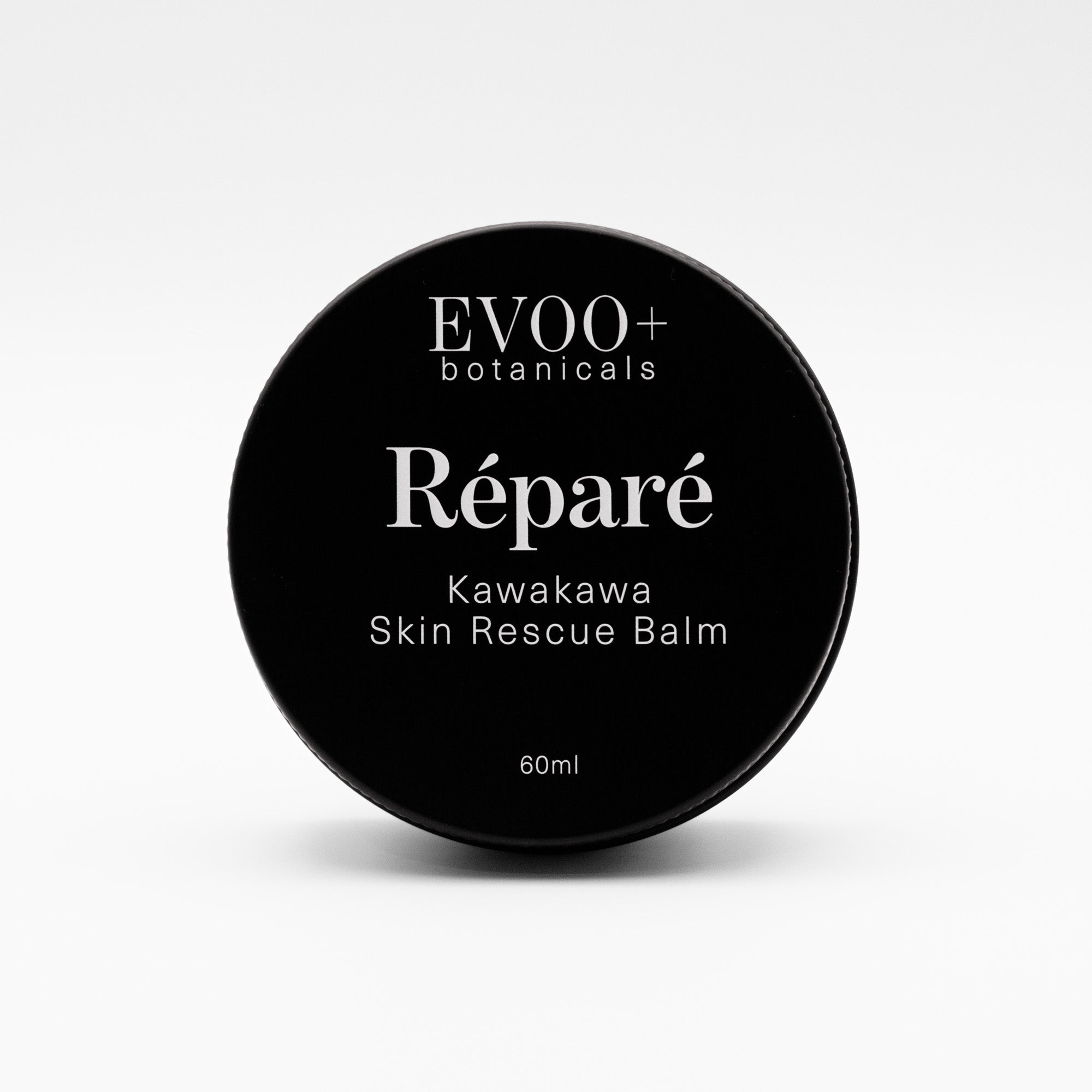 Réparé Kawakawa Skin Rescue Balm, 60ml, by EVOO+ botanicals